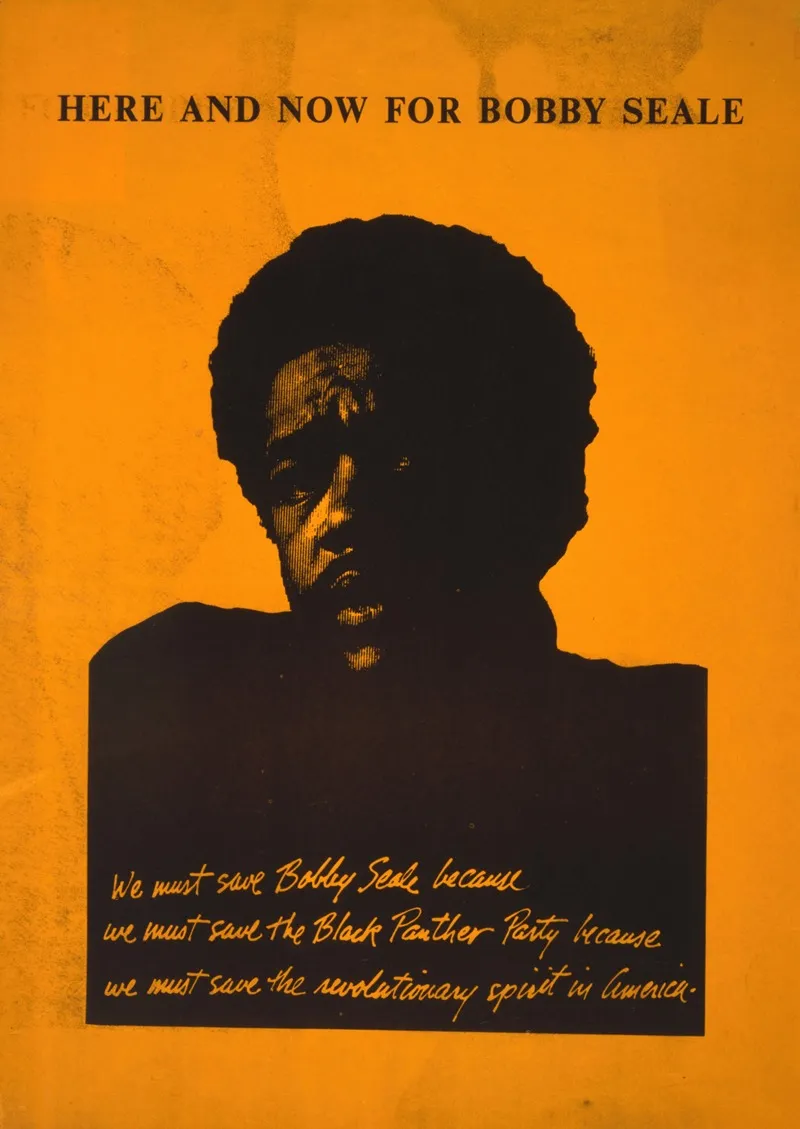 Here And Now For Bobby Seale Wall Art by Anonymous - High-Resolution Digital Print