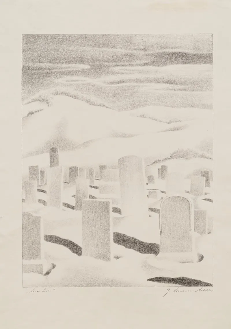 Here Lies Wall Art by Zama Vanessa Helder - High-Resolution Digital Print