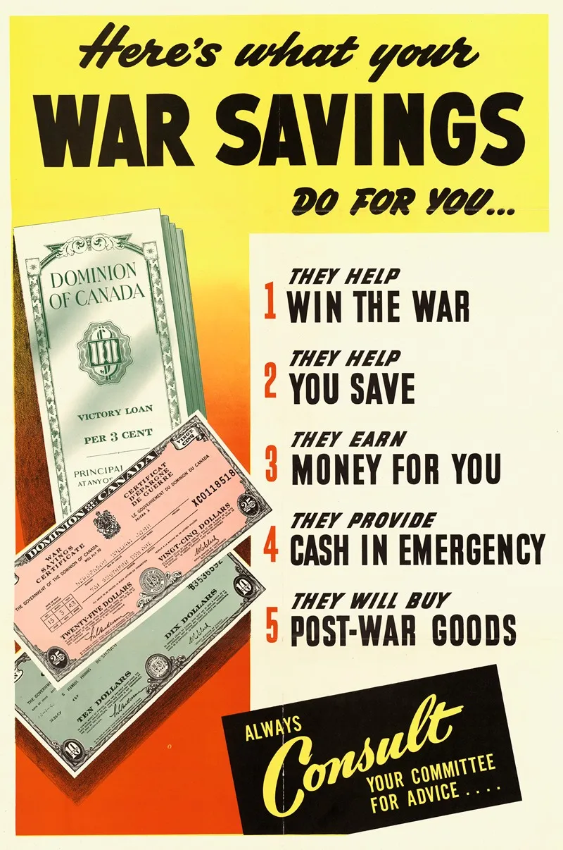 Heres What Your War Savings Do For You