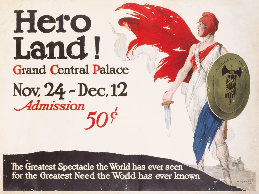 Hero Land Wall Art by Jean Bonnerot - High-Resolution Digital Print