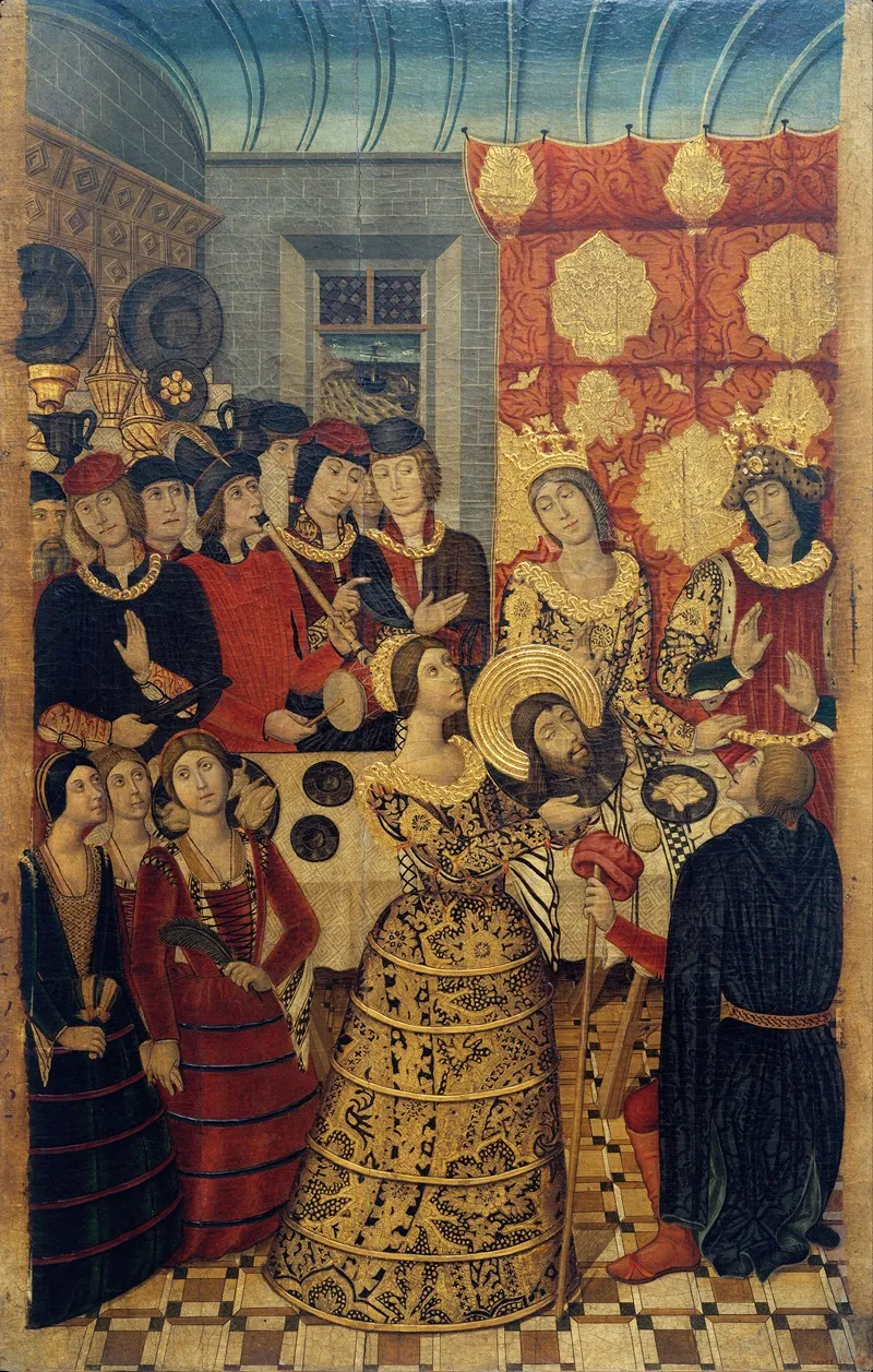 Herods Banquet Wall Art by Pedro García de Benavarre - High-Resolution Digital Print