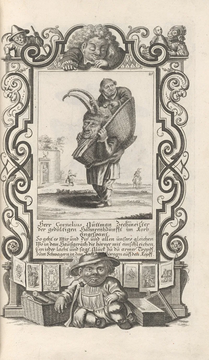 Herr Cornelius Guttmann Zechmeister Pl 25 Wall Art by Elias Baeck - High-Resolution Digital Print
