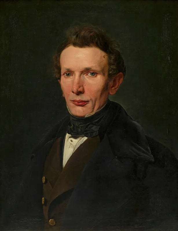 Herr Von Bartsch Wall Art by Ferdinand Georg Waldmüller - High-Resolution Digital Print