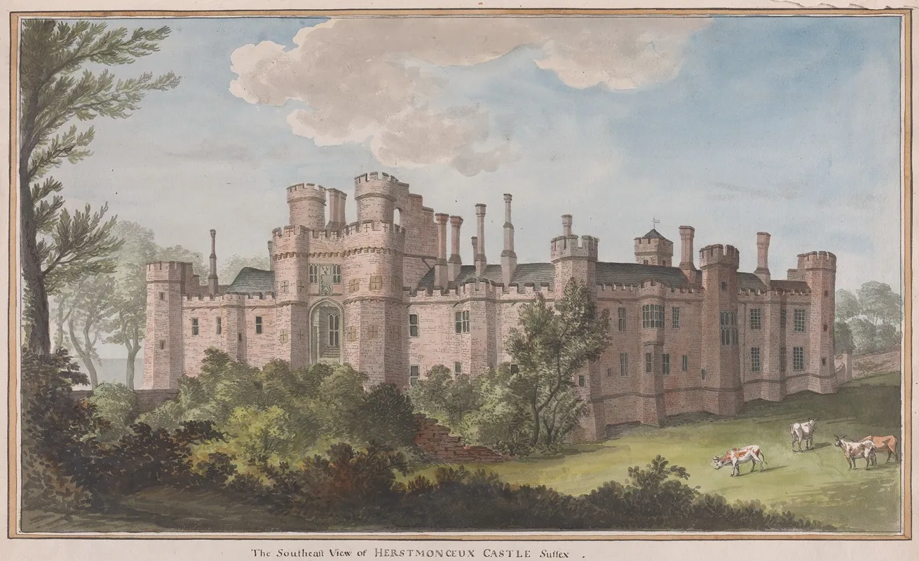 Herstmonceux Castle East Sussex South East View