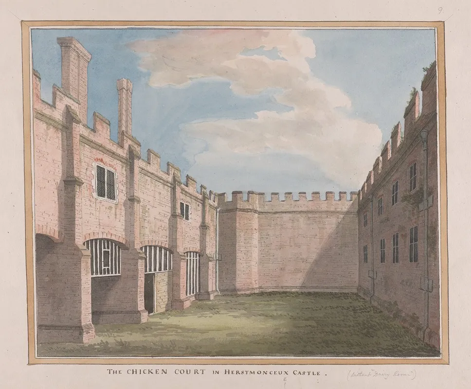 Herstmonceux Castle East Sussex The Chicken Court 2