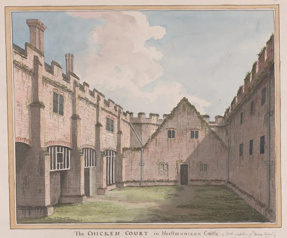 Herstmonceux Castle East Sussex The Chicken Court