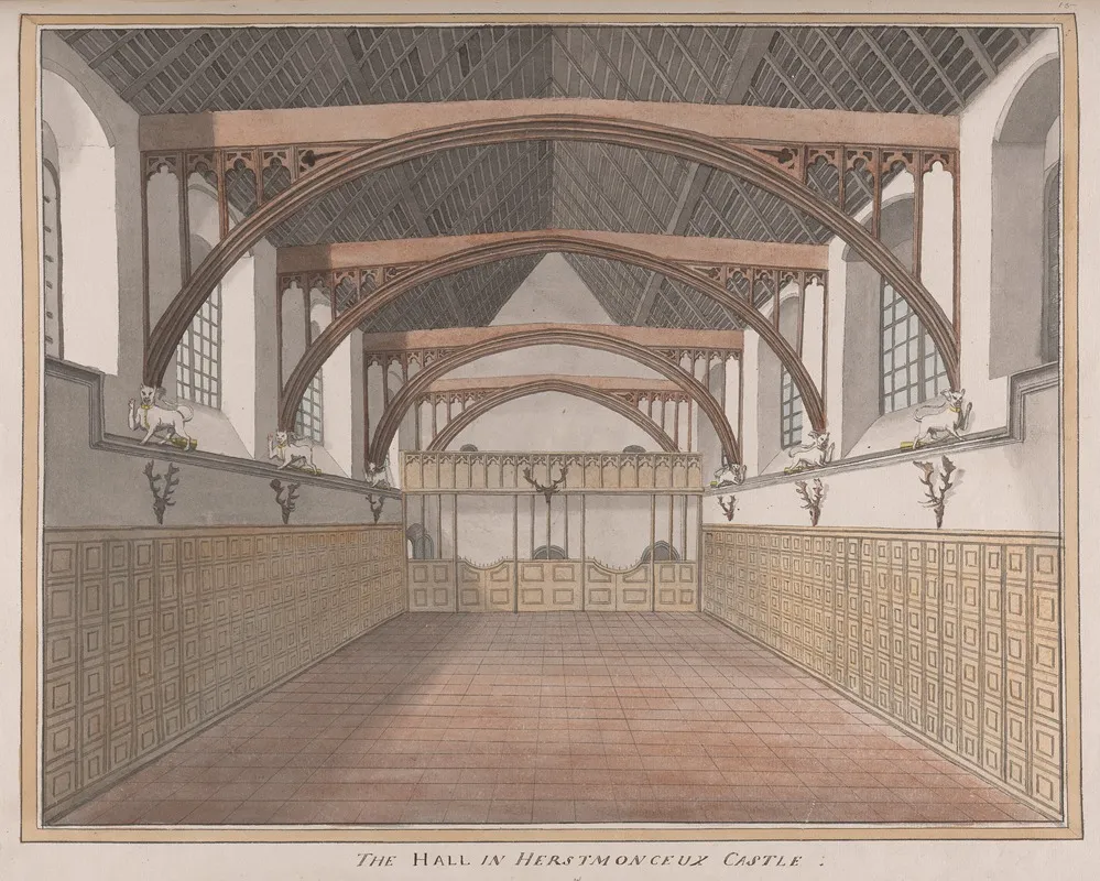 Herstmonceux Castle East Sussex The Hall