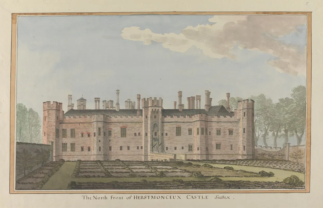 Herstmonceux Castle East Sussex The North Front