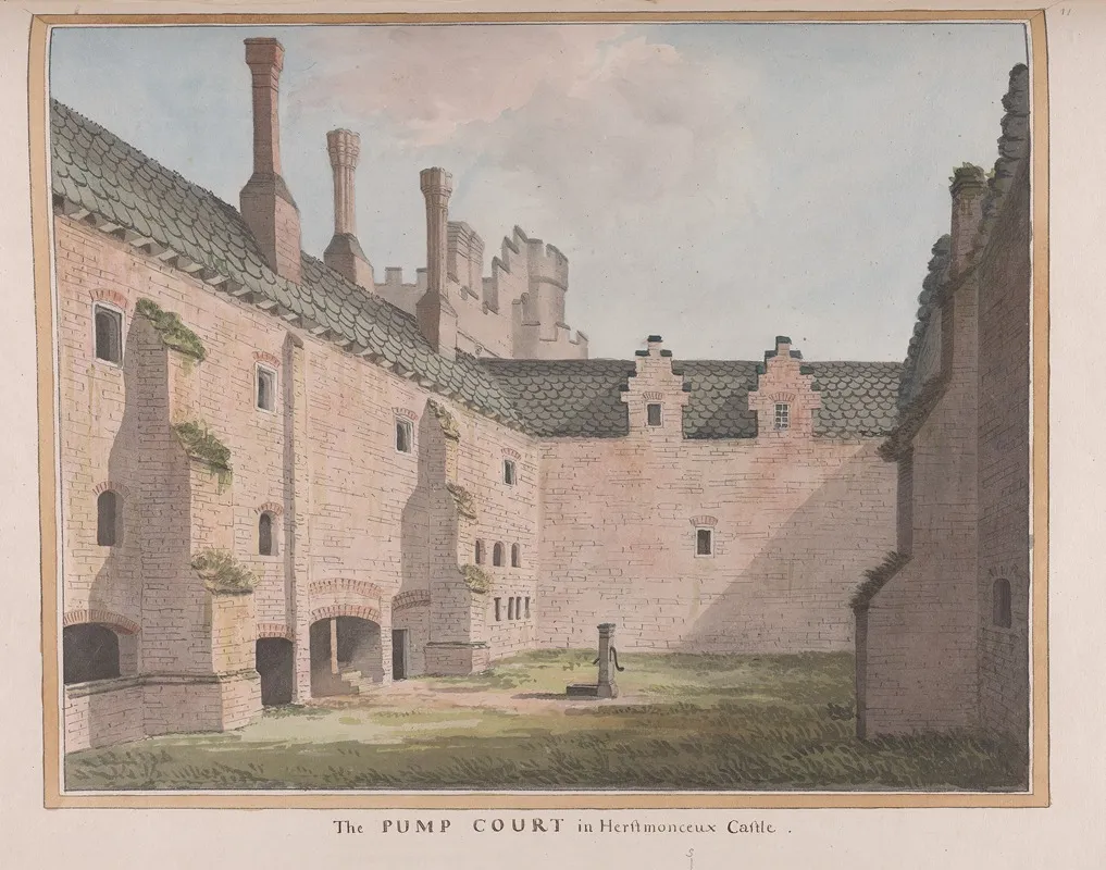 Herstmonceux Castle East Sussex The Pump Court