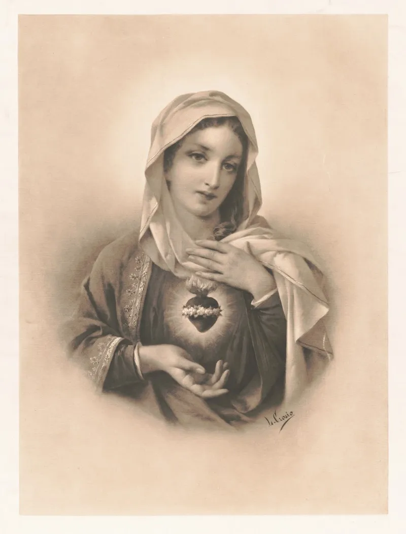 Herz Maria Wall Art by Kuenzli Freres - High-Resolution Digital Print