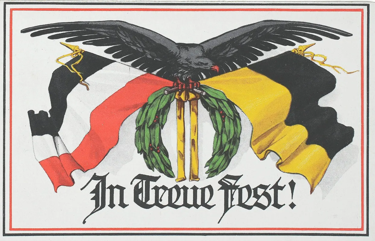 Herz Und Hand Dem Vaterland Wall Art by Carl Garte Leipzig - High-Resolution Digital Print