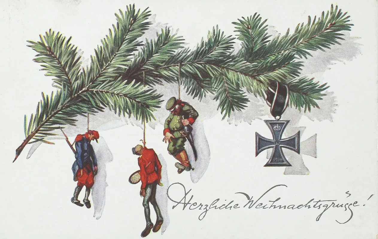Herzliche Weihnachtgruse Wall Art by M. Munk - High-Resolution Digital Print