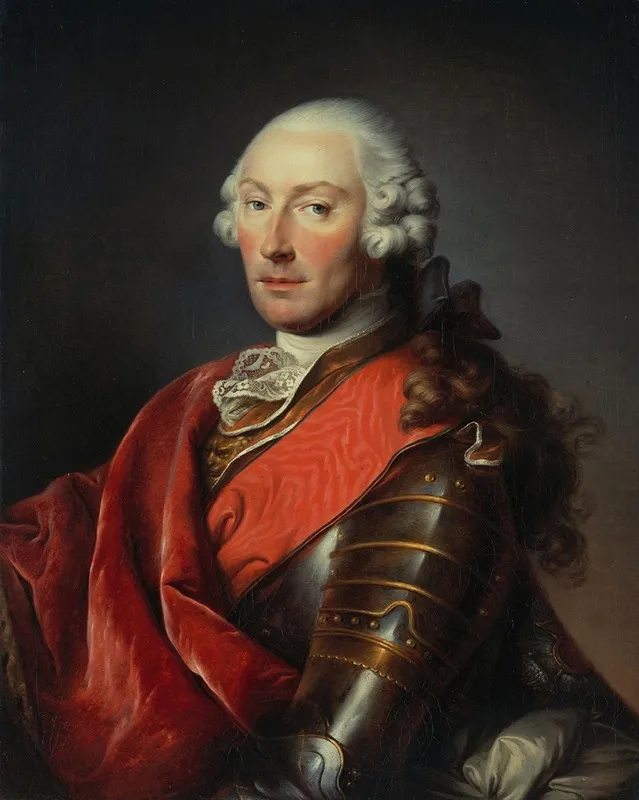 Herzog Christian Iv Von Zweibrucken Wall Art by Johann Christian von Mannlich - High-Resolution Digital Print