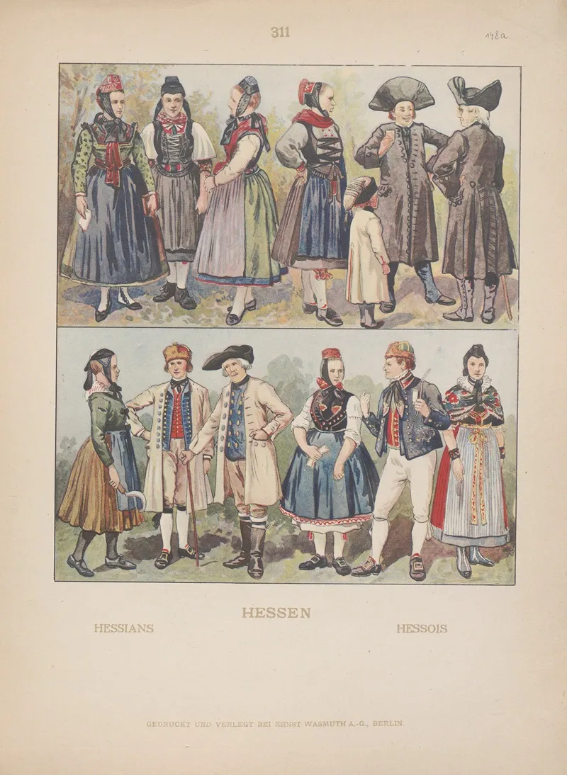 Hessians Wall Art by Adolf Rosenberg - High-Resolution Digital Print