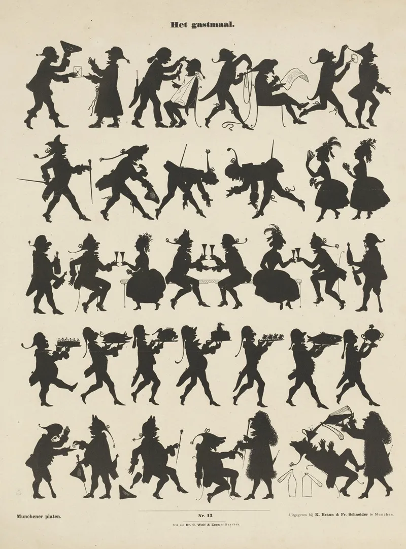 Het Gastmaal Wall Art by Kaspar Braun - High-Resolution Digital Print