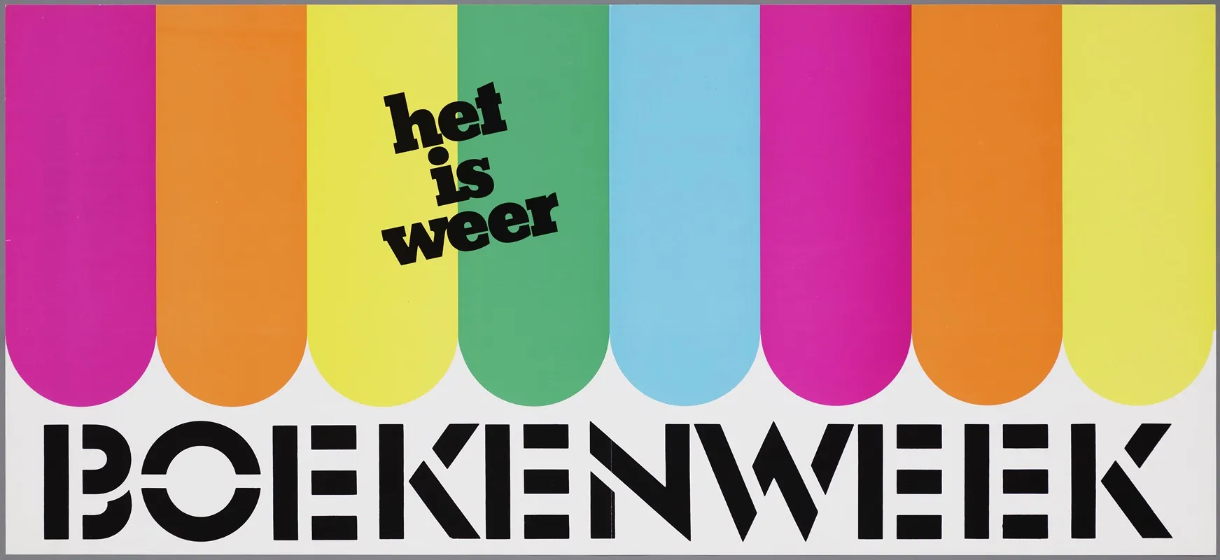 Het Is Weer Boekenweek Wall Art by CPNB - High-Resolution Digital Print