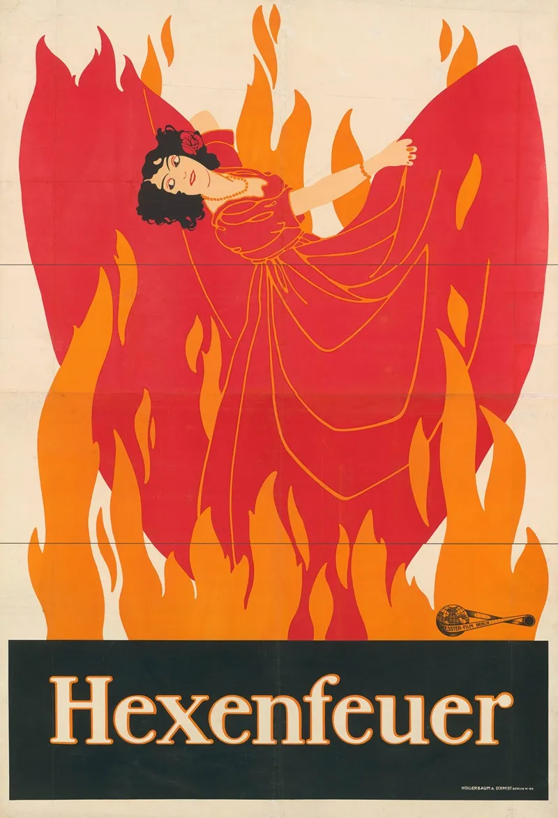 Hexenfeuer Wall Art by Hollerbaum &amp; Schmidt - High-Resolution Digital Print