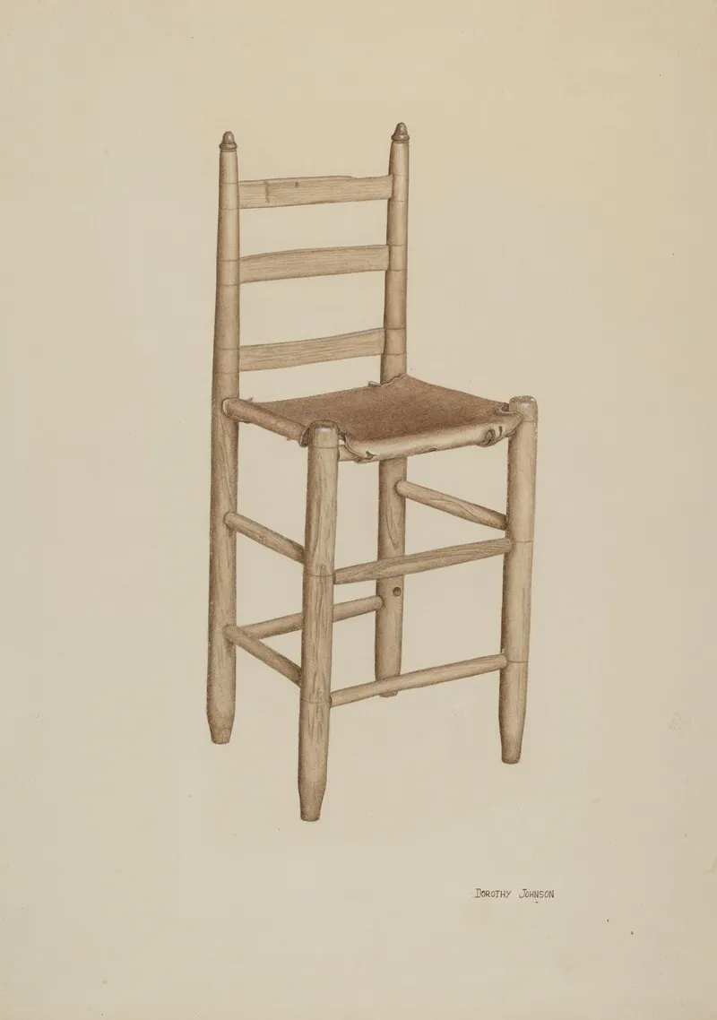 Hide Bottom High Seat Chair