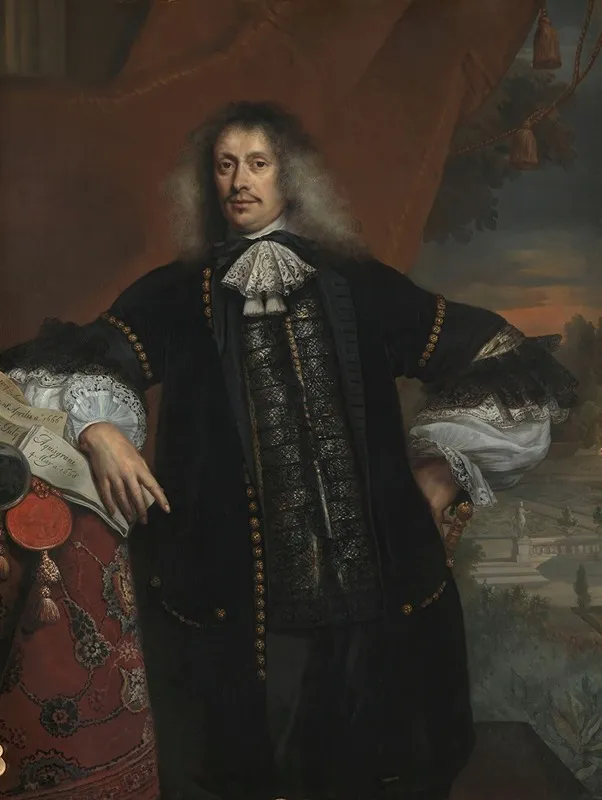 Hieronymus Van Beverningk Wall Art by Jan De Baen - High-Resolution Digital Print