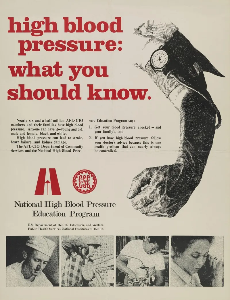 High Blood Pressure What You Should Know Wall Art by Anonymous - High-Resolution Digital Print
