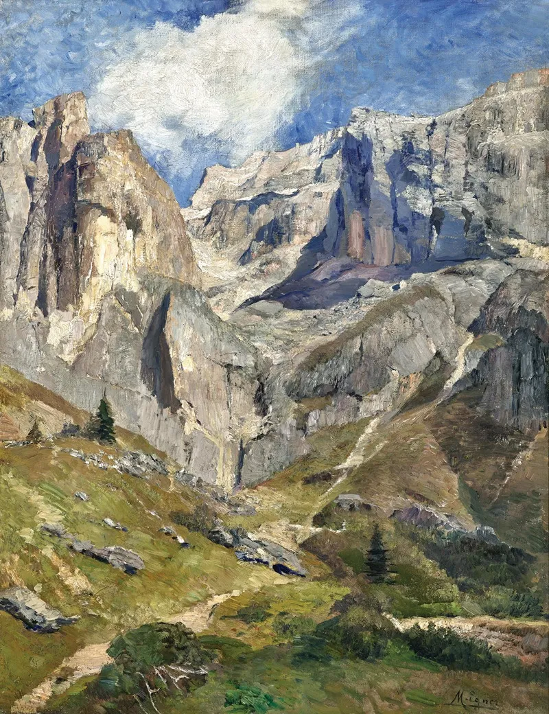 High In The Mountains Wall Art by Marie Egner - High-Resolution Digital Print