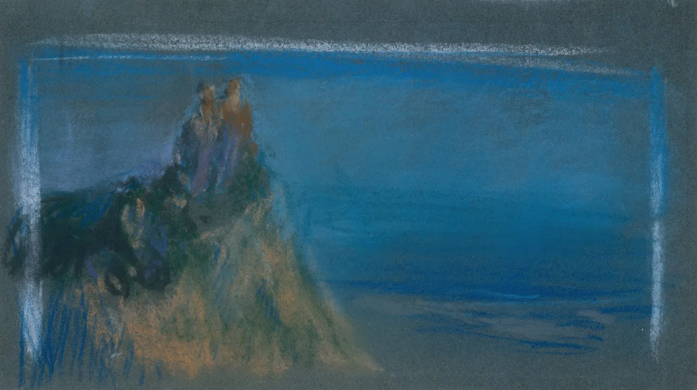 High Point Wall Art by Arthur Bowen Davies - High-Resolution Digital Print