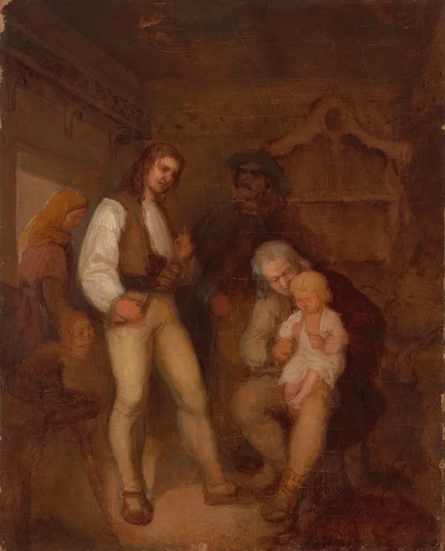 Highlanders Family Wall Art by Aleksander Kotsis - High-Resolution Digital Print