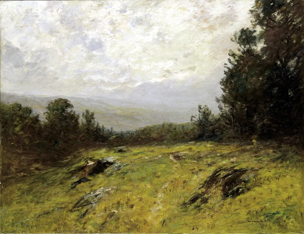 Hillside Wall Art by Edward Gay - High-Resolution Digital Print