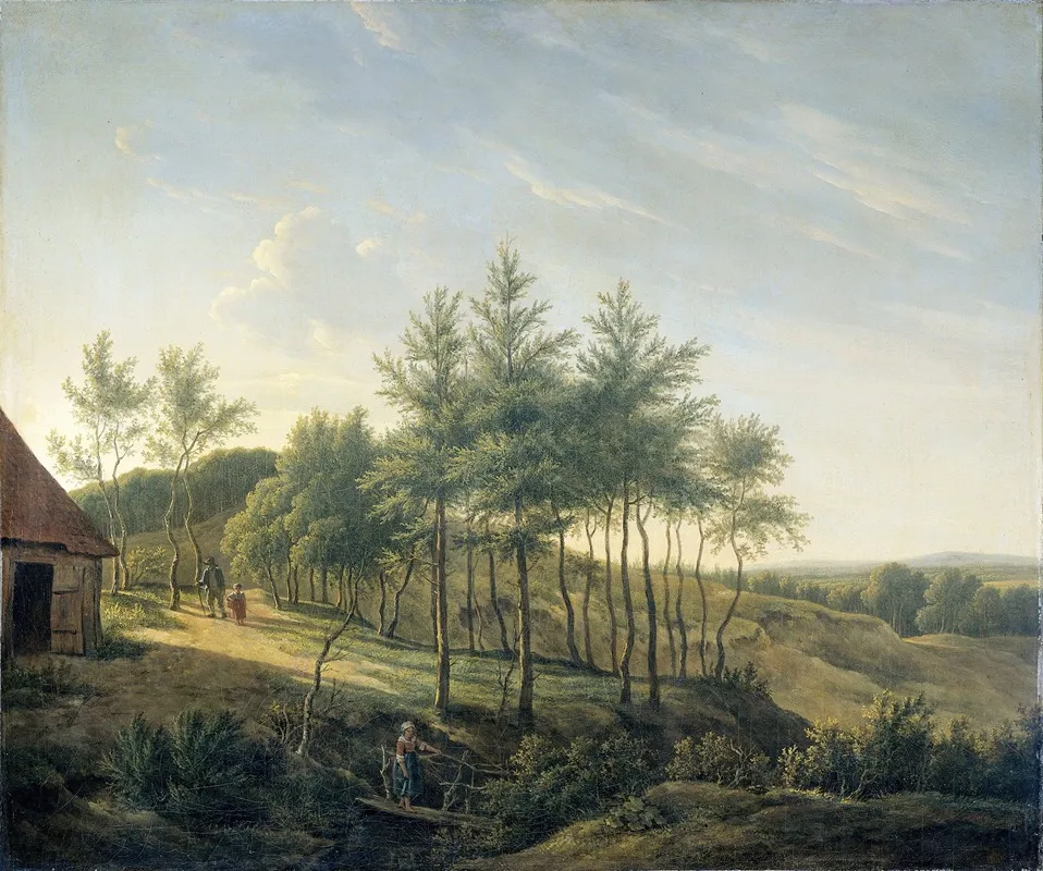 Hilly Landscape 5 Wall Art by Gerrit Jan Michaëlis - High-Resolution Digital Print