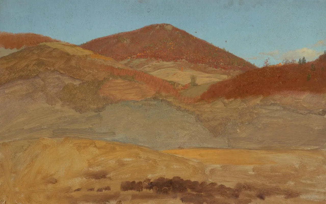 Hilly Landscape Autumn