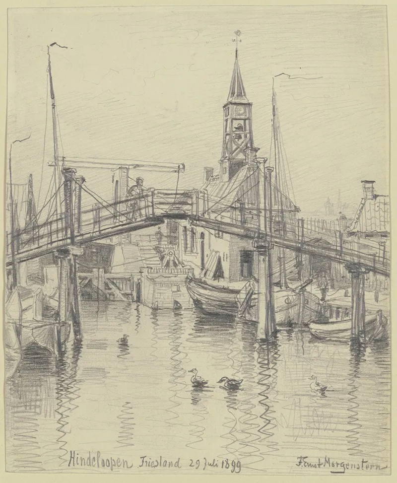 Hindeloopen In Frisia