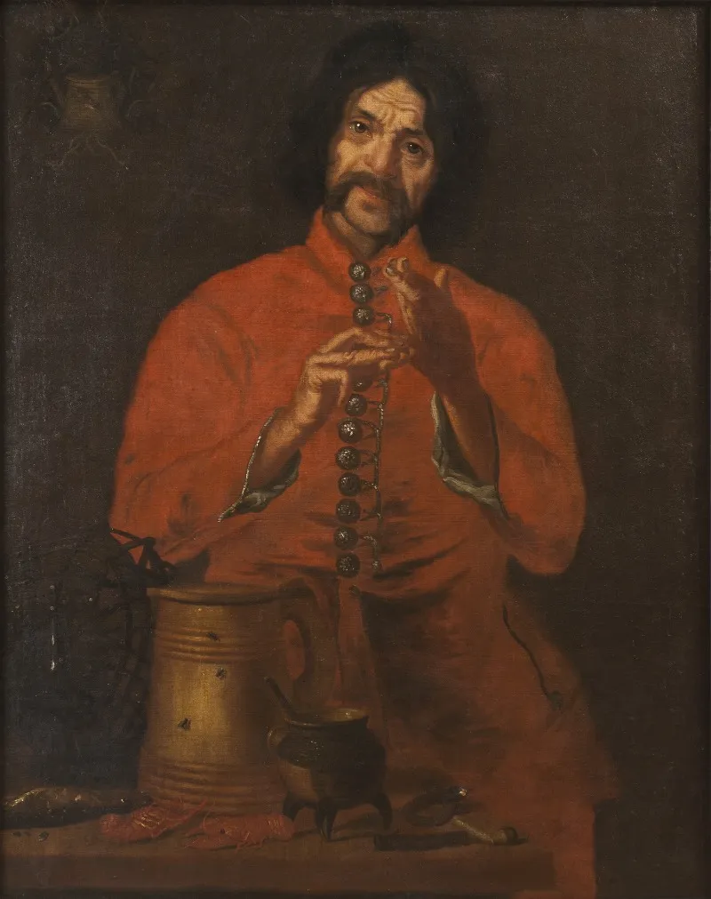 Hinric Hasenberger The Court Jester Wall Art by David Klöcker Ehrenstrahl - High-Resolution Digital Print