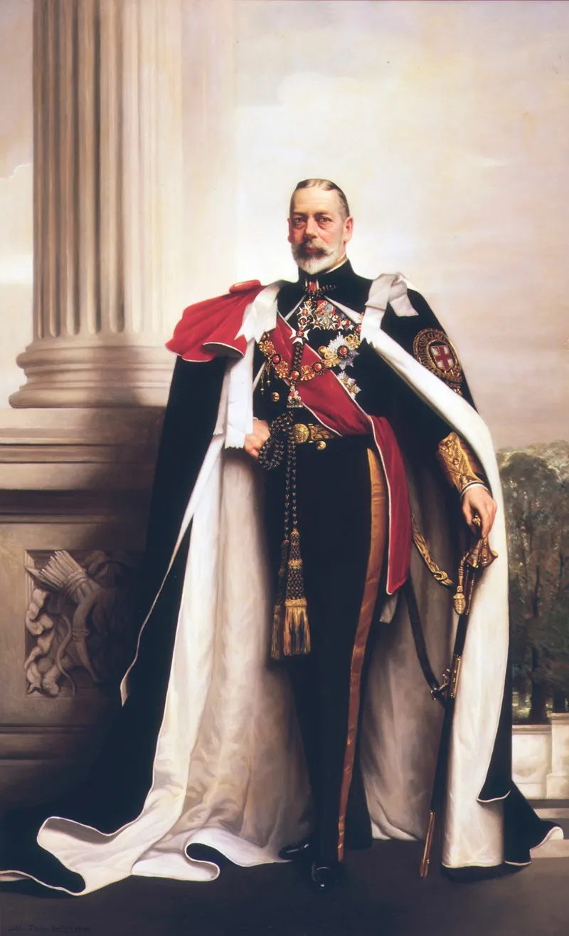 His Late Majesty King George V Wall Art by John Lander - High-Resolution Digital Print