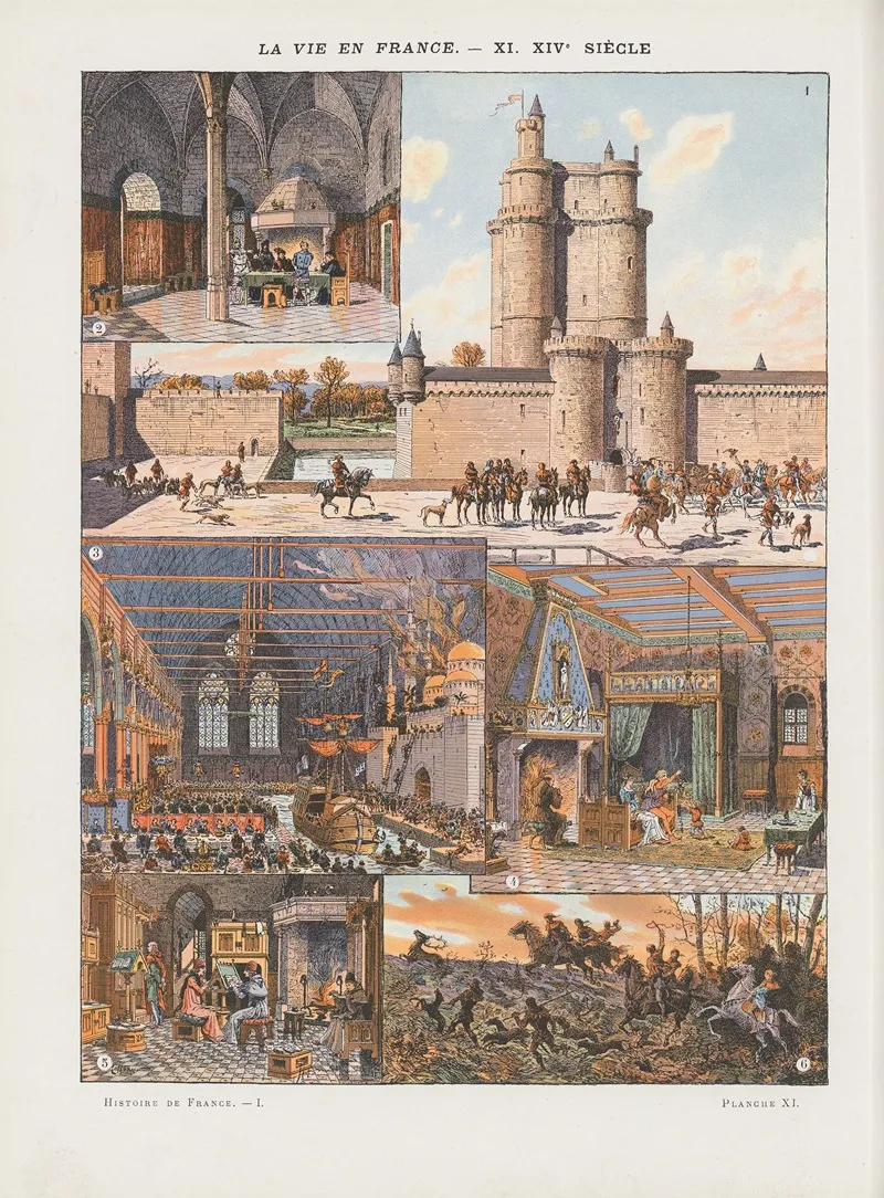 Histoire De France Illustree Pl 12