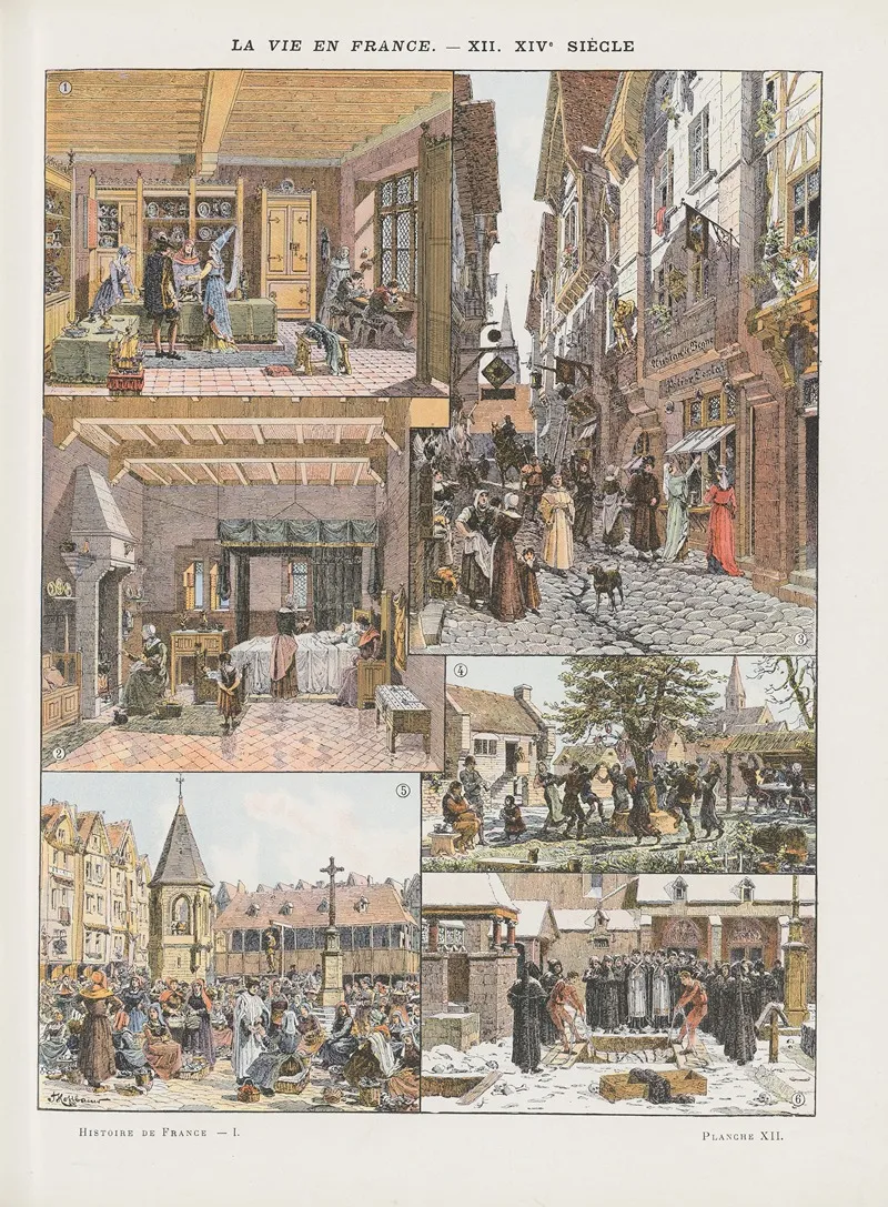 Histoire De France Illustree Pl 13