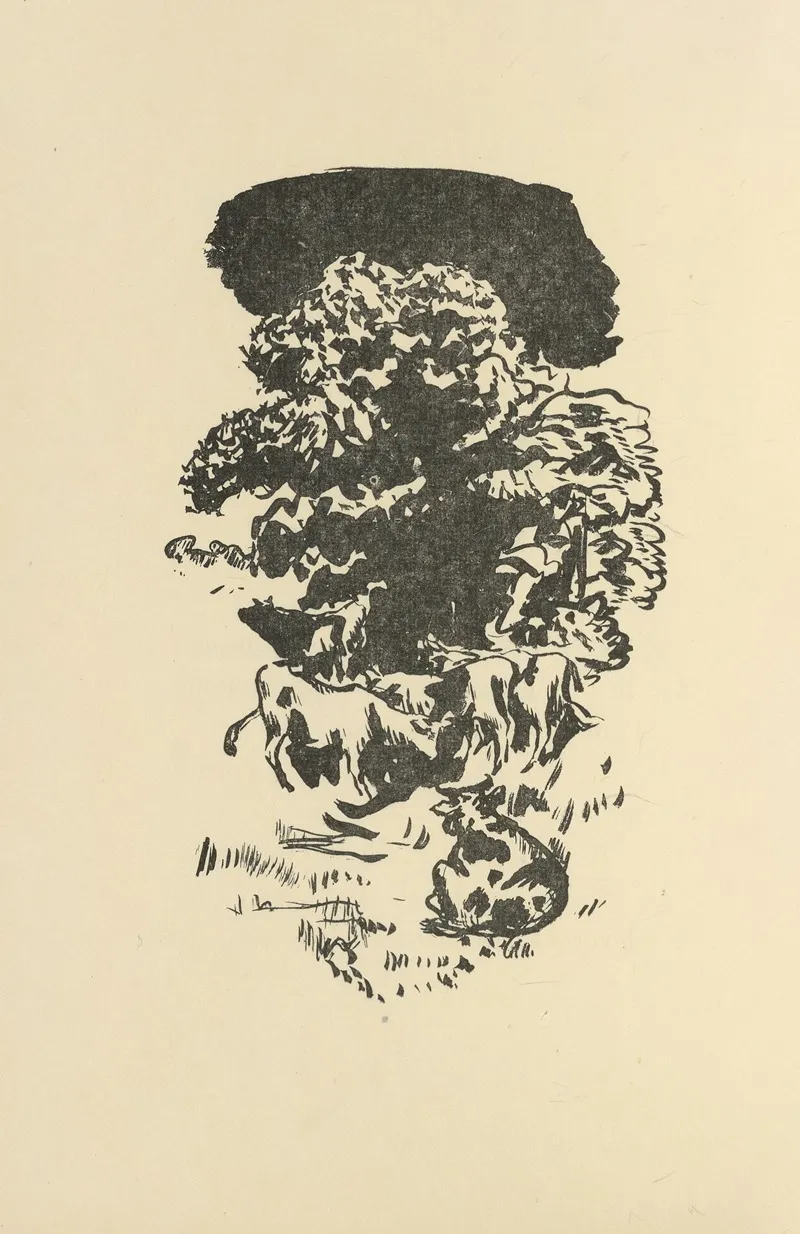 Histoires Naturelles Pl 19 Wall Art by Pierre Bonnard - High-Resolution Digital Print