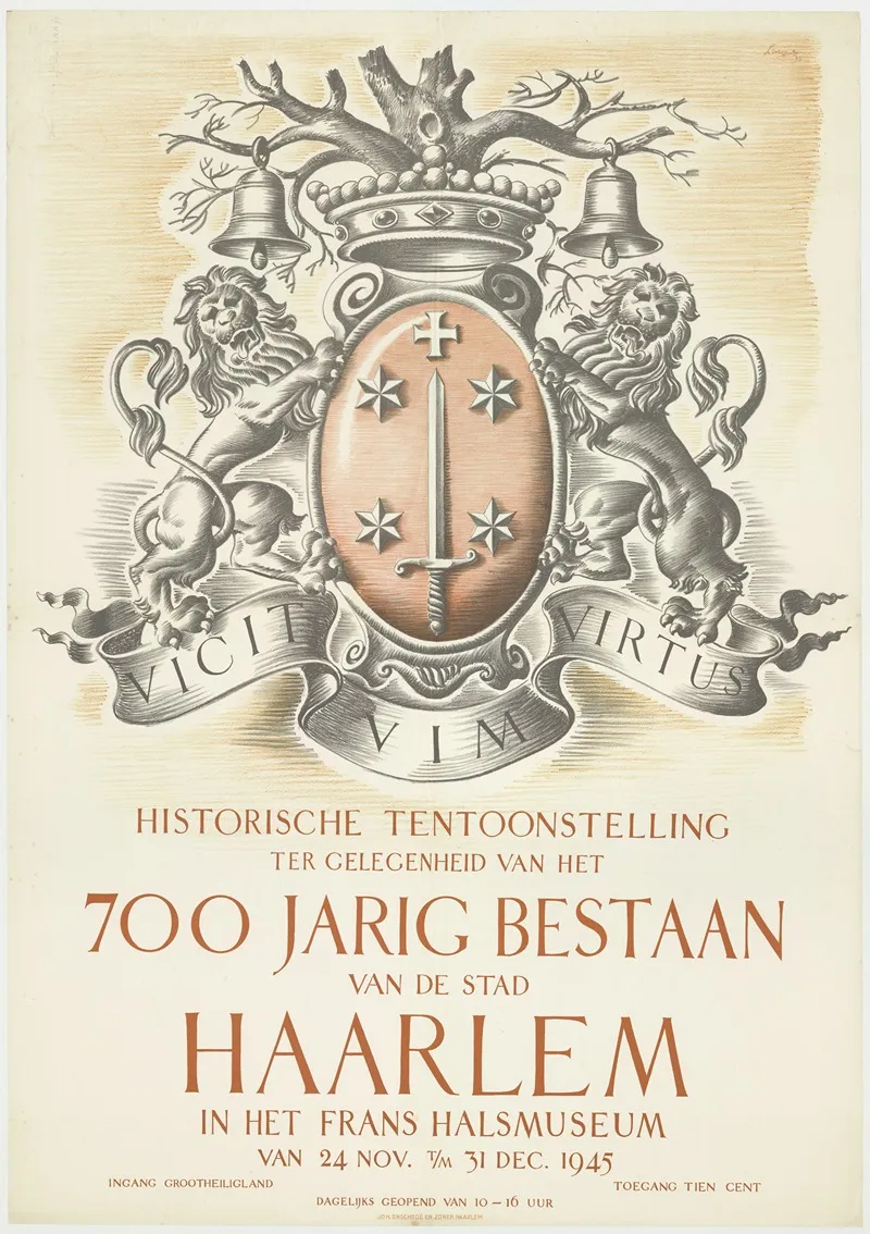 Historische Tentoonstelling Ter Gelegenheid Van Het 700 Jarig Bestaan Van De Stad Haarlem