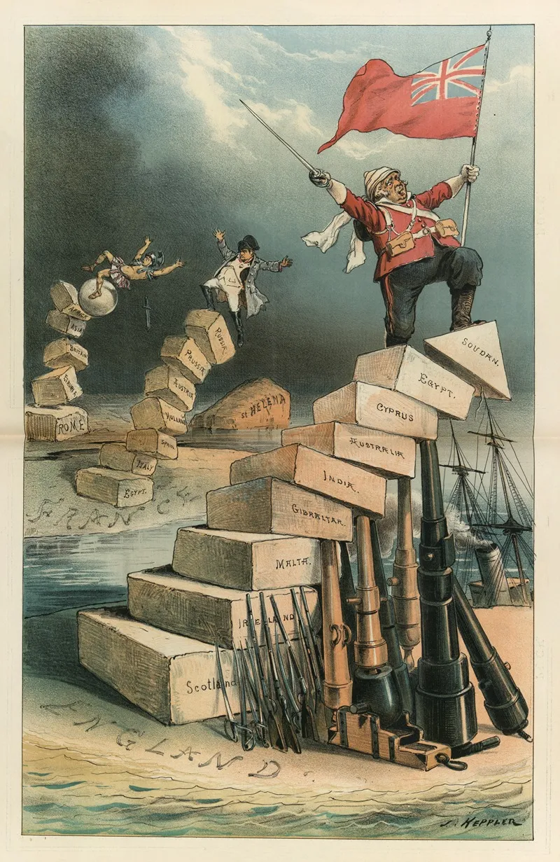 History Repeats Itself Wall Art by Joseph Ferdinand Keppler - High-Resolution Digital Print