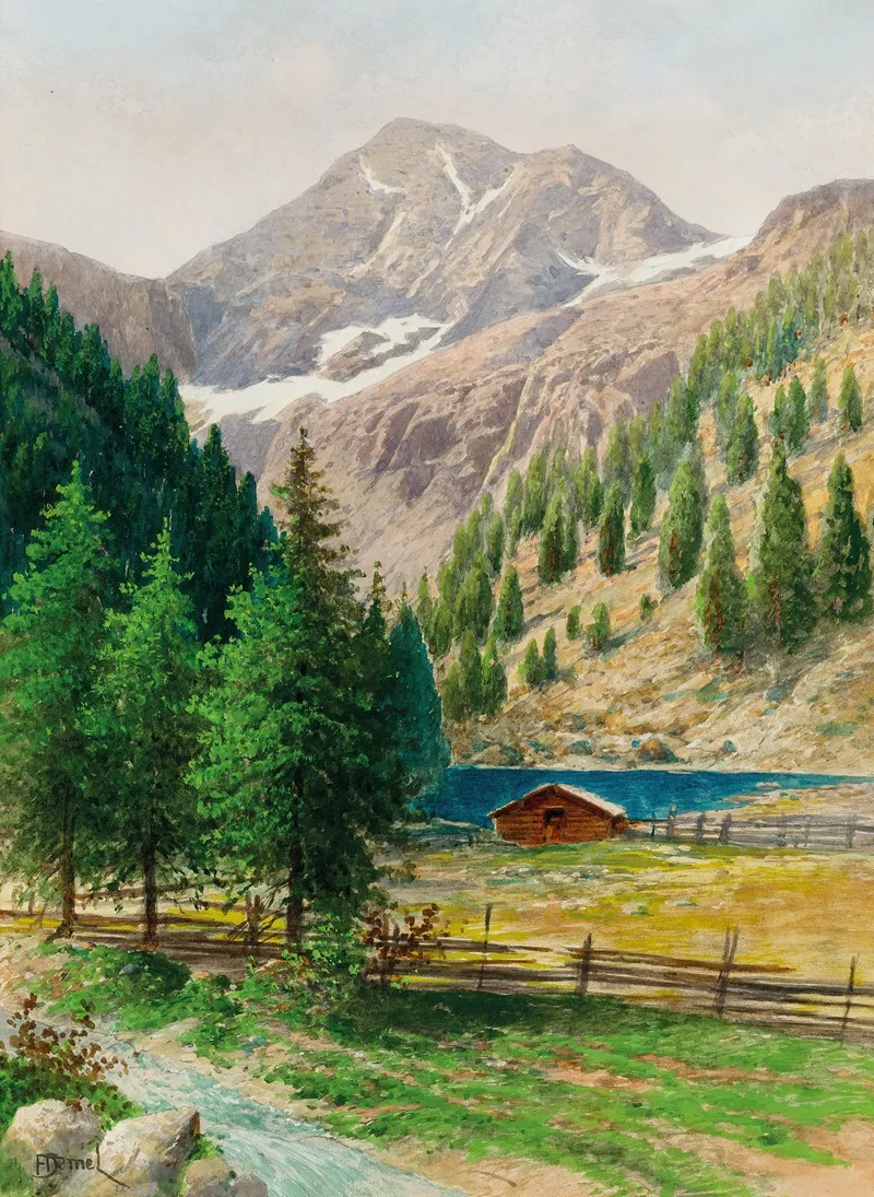 Hochgolling Mountain In Schladminger Tauern Wall Art by Franz Demel - High-Resolution Digital Print