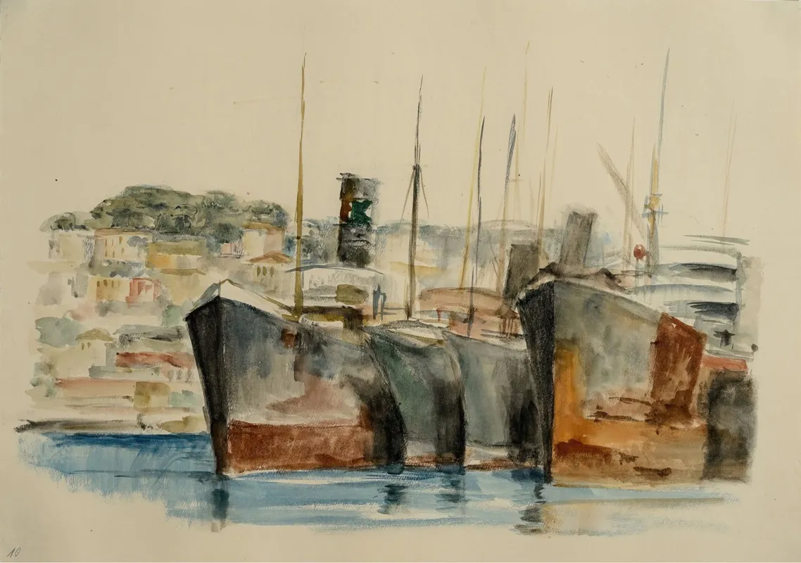 Hochseeschlepper Im Hafen