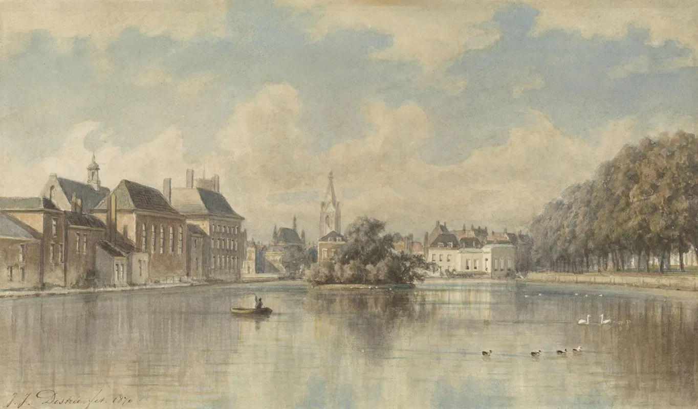 Hofvijver Te S Gravenhage