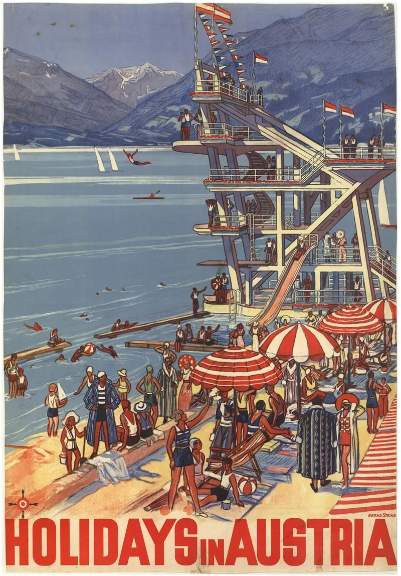 Holidays In Austria Millstattersee Wall Art by Bernd Steiner - High-Resolution Digital Print