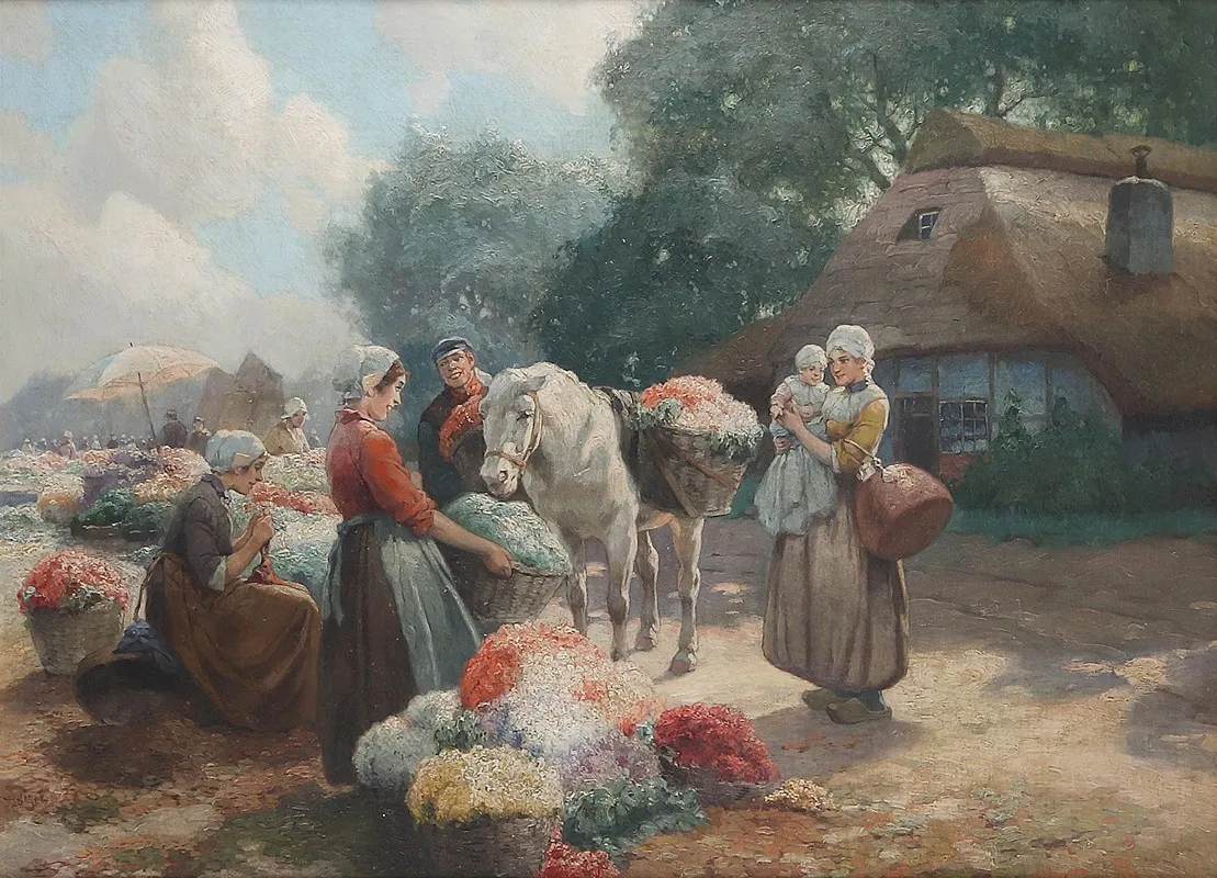 Hollandischer Blumenmarkt