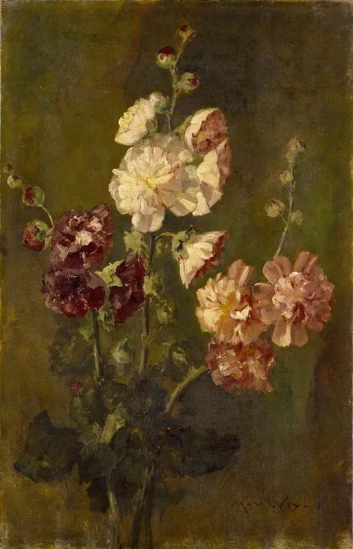 Hollyhocks 2