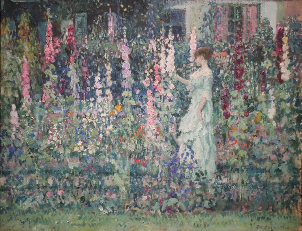 Hollyhocks 3