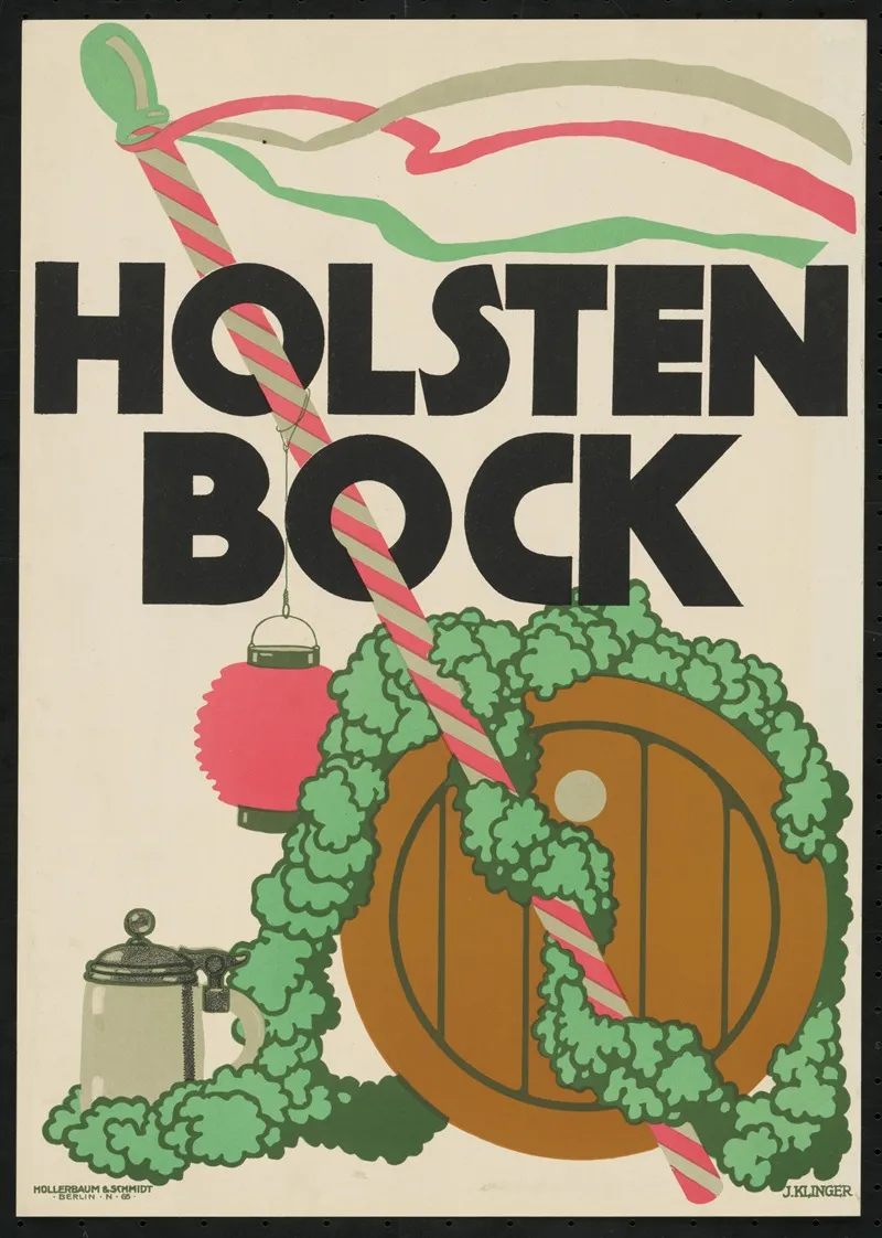 Holsten Bock Wall Art by Julius Klinger - High-Resolution Digital Print