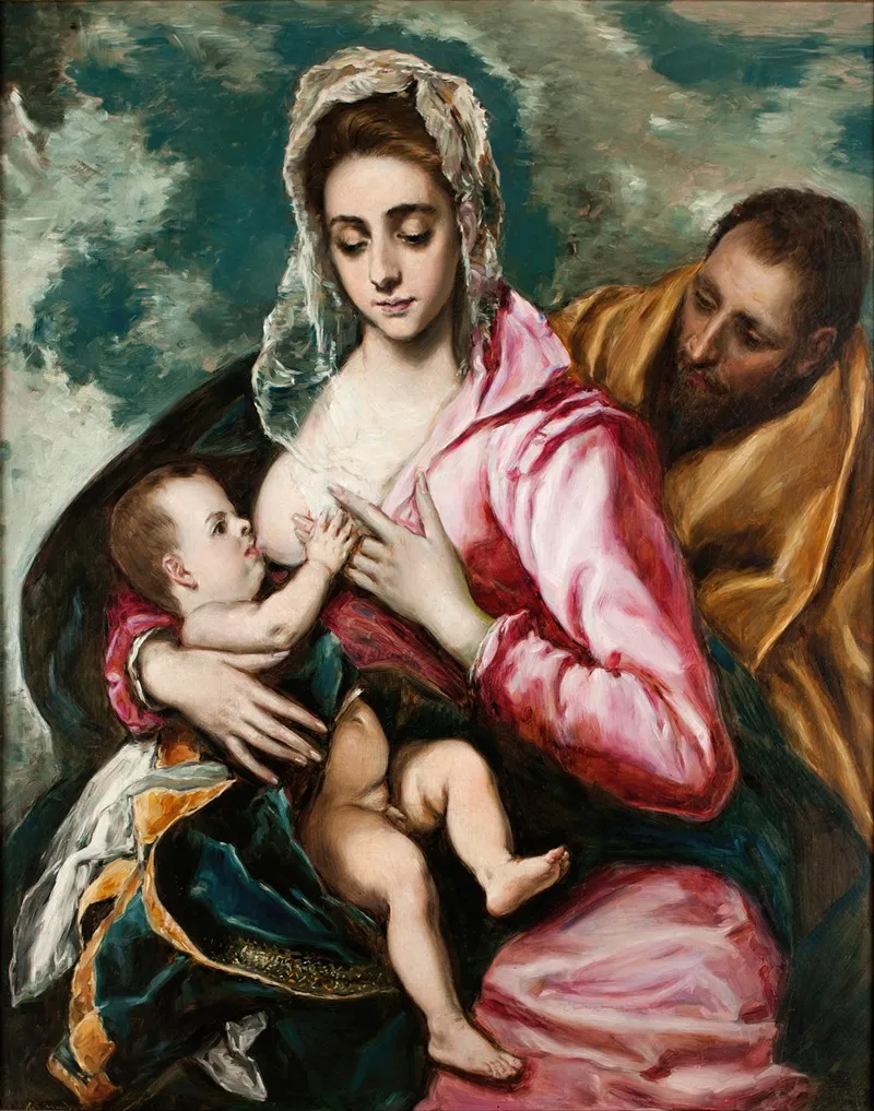 Holy Family 20 Wall Art by Raimundo de Madrazo y Garreta - High-Resolution Digital Print