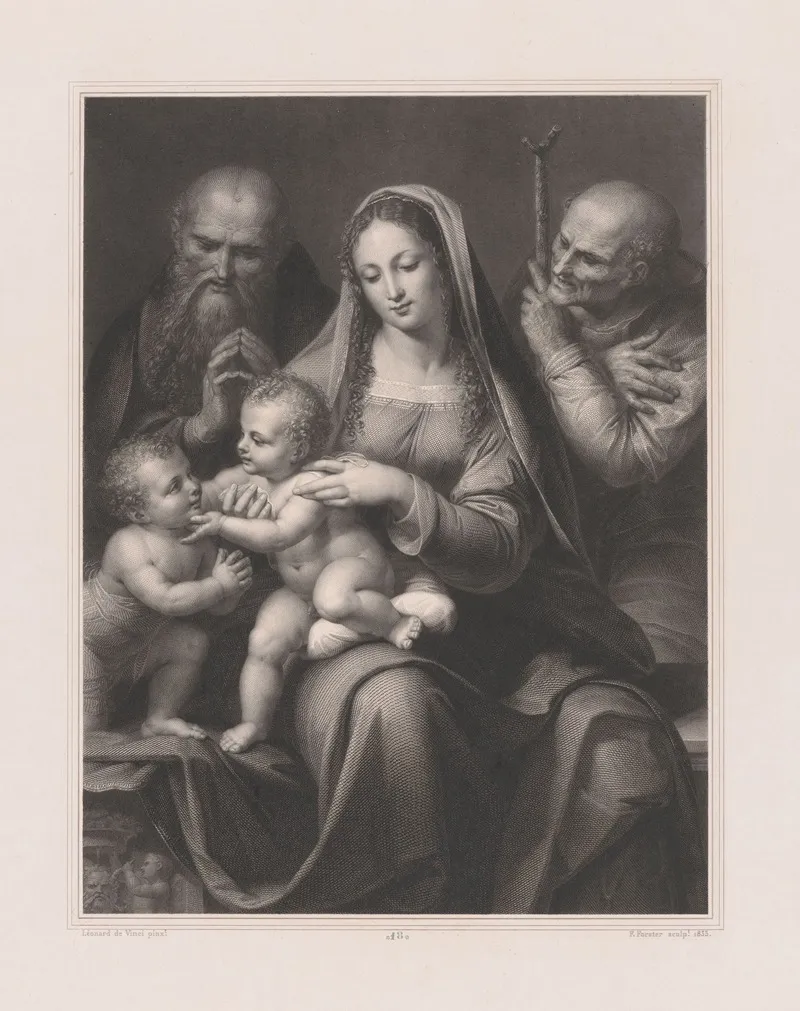 Holy Family 28 Wall Art by Francois Forster - High-Resolution Digital Print