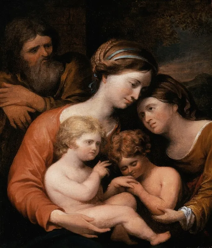 Holy Family 2 Wall Art by John Trumbull - High-Resolution Digital Print