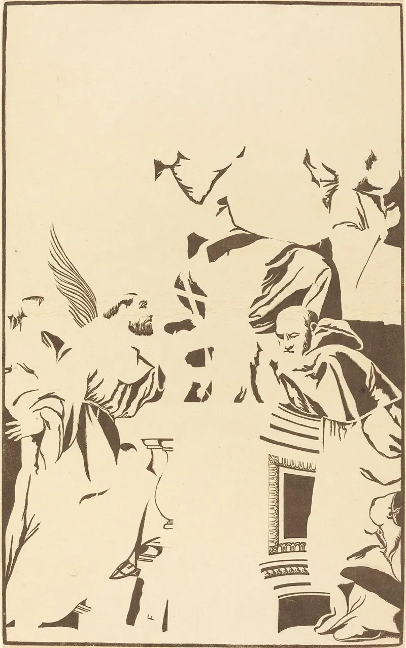 Holy Family And Four Saints